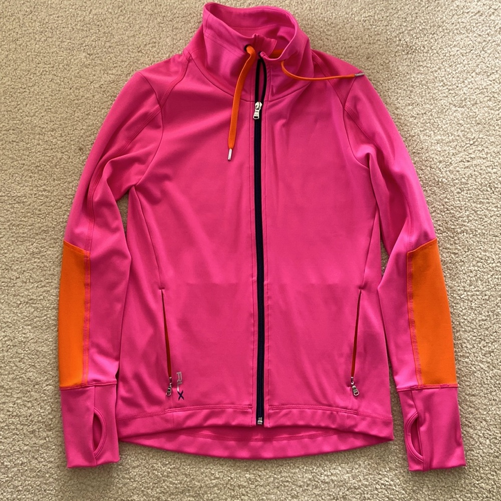 Ralph Lauren RLX high collar zip up